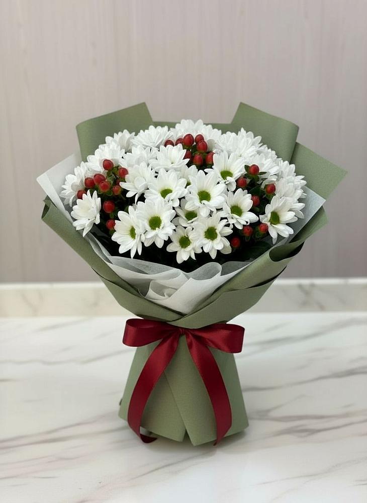 Букет цветов из: Хризантемы в Поселок Конезавода