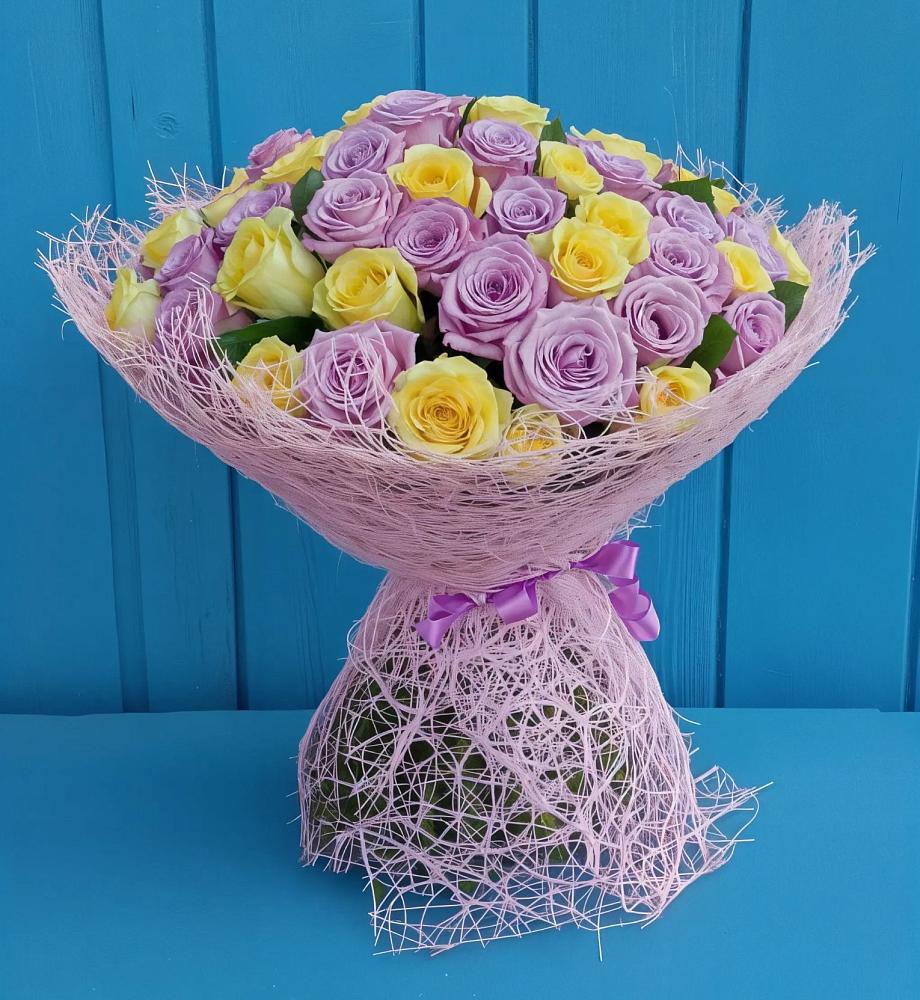 Букет 101 Волшебный Миг в Поселок Конезавода