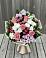 Букет цветов из: Альстромерии, Гвоздики, Розы и Хризантемы в Поселок Конезавода