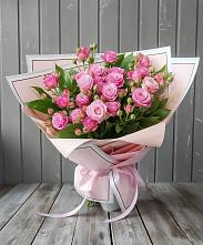 Букет Розовый кустик #REPLACE_PRED# Поселок Конезавода