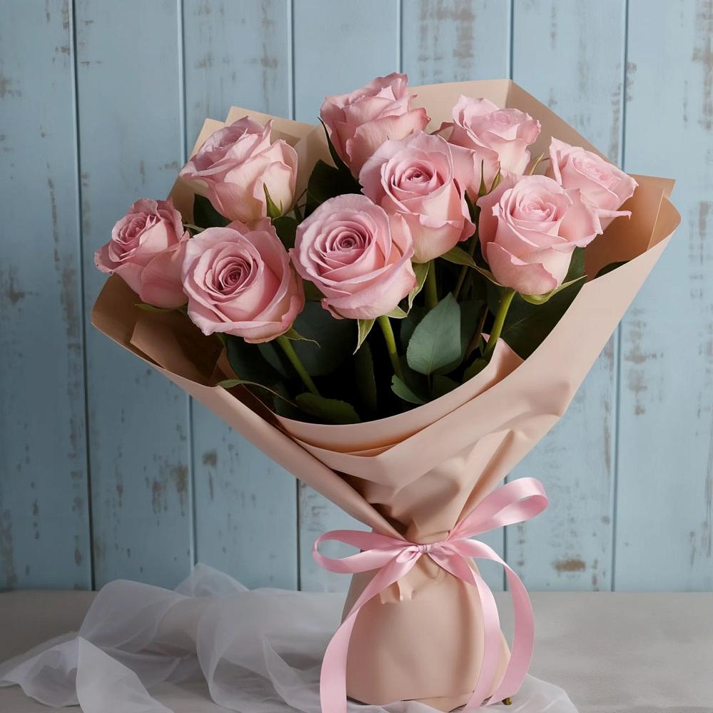 Букет цветов из: Розы в Поселок Конезавода