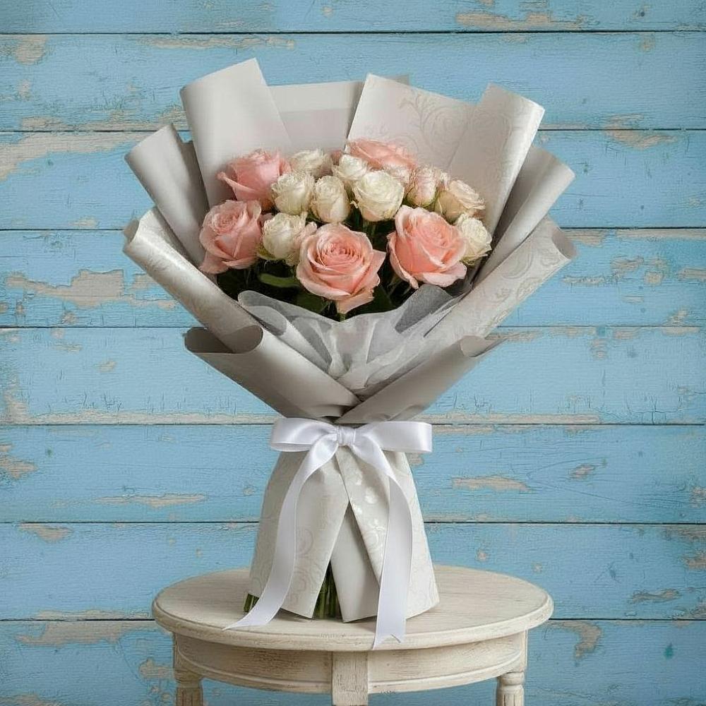 Букет цветов из: Розы в Поселок Конезавода