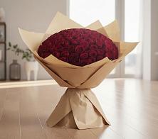 Букет 101 Красная роза в Поселок Конезавода