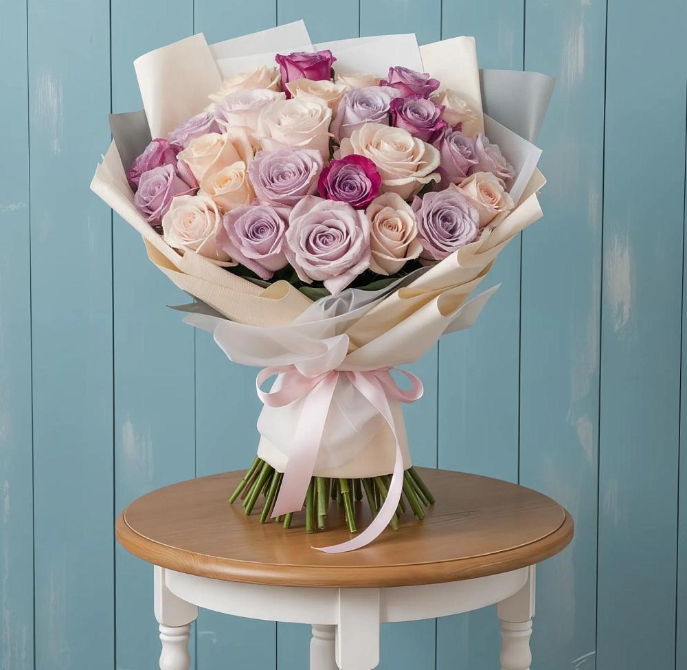 Букет цветов из: Розы в Поселок Конезавода