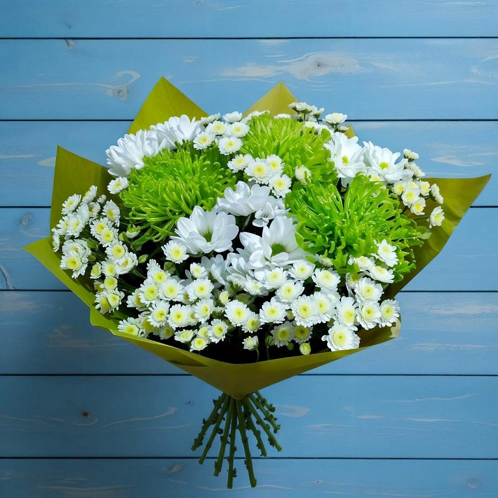 Букет цветов из: Хризантемы в Поселок Конезавода