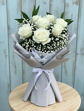 Букет цветов из:  Розы в Поселок Конезавода