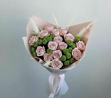 Букет цветов из:  Розы и Хризантемы #REPLACE_PRED# Поселок Конезавода