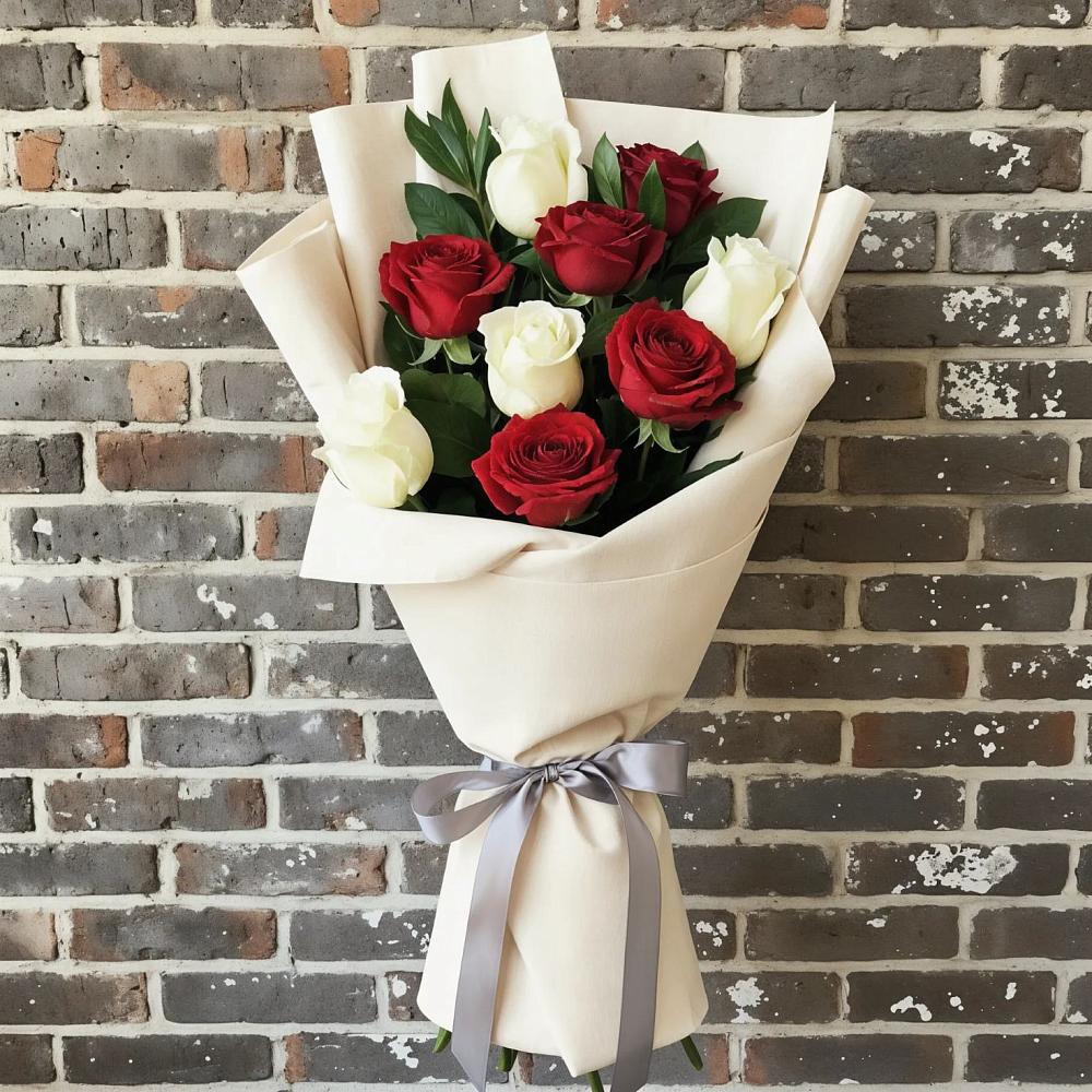 Букет цветов из: Розы в Поселок Конезавода