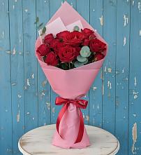 Букет цветов из:  Розы в Поселок Конезавода