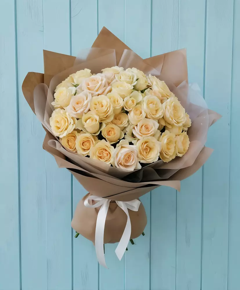 Букет Кремовое облако в Поселок Конезавода